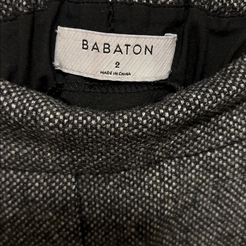 Babaton Cohen wool cropped pants. - Picture 6 of 7